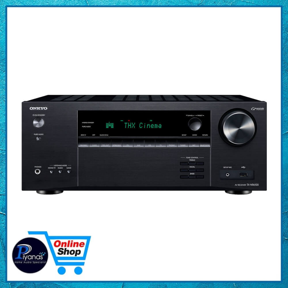 รีซีฟเวอร์ ONKYO : TX-NR6100 (สีดำ)